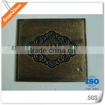 OEM cast iron brass doorplate