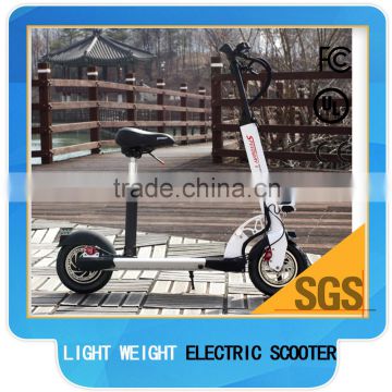 350w lithium battery 10inch light weight electric scooter standing electric scooter foldable