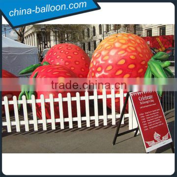 giant inflatable promotion fruit,inflatable Strawberry balloon