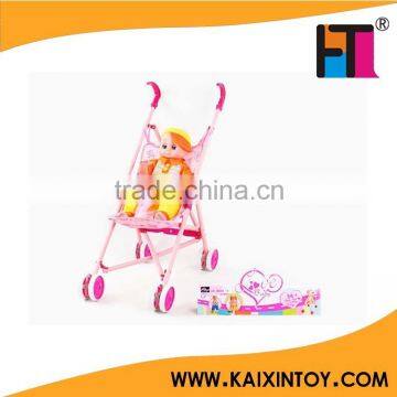 electronic lovely baby doll stroller toy with carrier/16 inch girls baby doll with IC                        
                                                Quality Choice