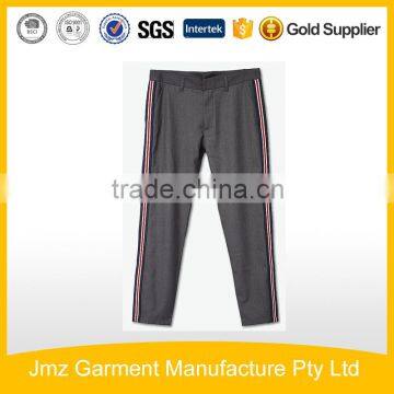 JMZ vertical stripe men casual pant OEM pant