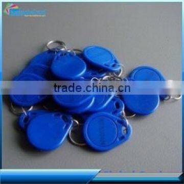 LF 125KHz /HF 13.56MHz ABS Waterproof Cheap duplicator RFID writable keyfobs