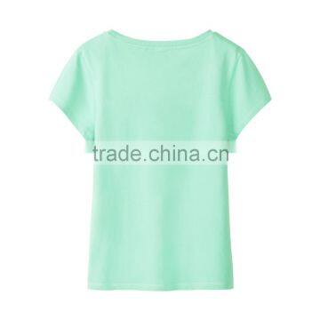 Manufacturer China Custom Women's Clothing Cotton Loose Bluk t- Shirt Printer for Sale photo-6
