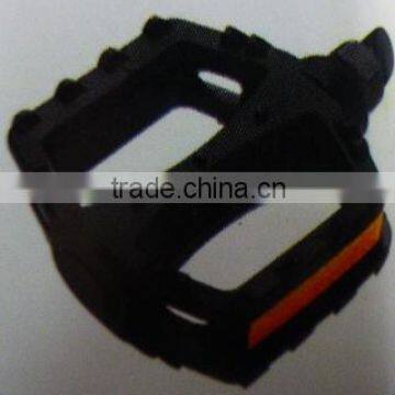 hot sale high quality factory price black durable plastic bicycle pedals bicycle parts