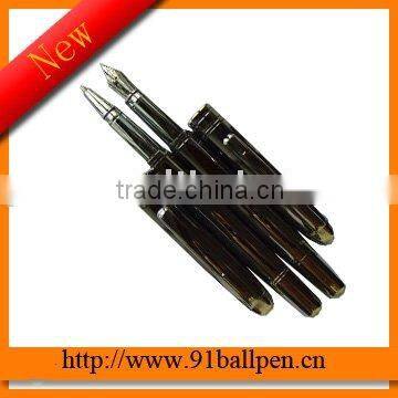 metal ball pen set(fountain pen and ballpoint pen)