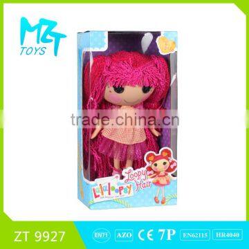 New !Eco-friendly Button Girl( the Wool Doll Series)barbie Doll (2 Model Mixed) photo-2