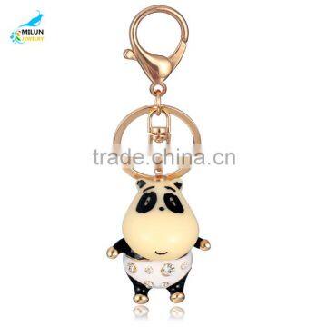 Wholesale animals hippo minion key chain