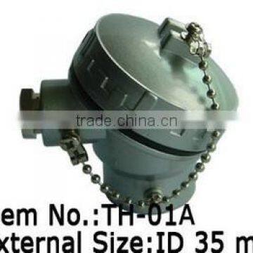 Industrial Thermocouple head with steel chain