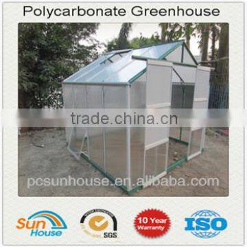 Sliding Door DIY Polycarbonate Greenhouse