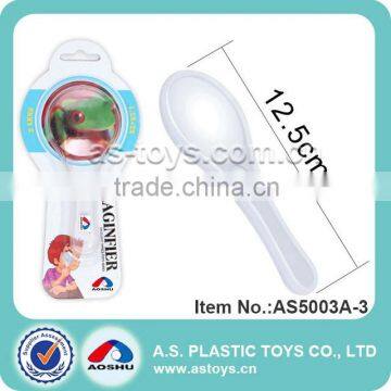 12.5CM insect plastic magnifying glass for kids