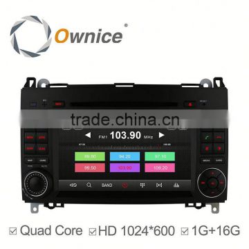 Ownice C300 Android 4.4 quad core Car stereo for Benz B-W245 (2005-2011) Sprinter support DVR TV 3G DONGLE phonebook tmps