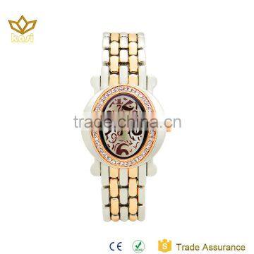 New trend hand watch mobile phone alloy watch case water resistant lady quartz watch 8105