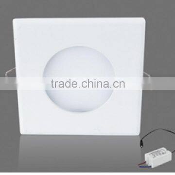 AC100-240V 450lm 6W 4*4inch LED recessed downlight