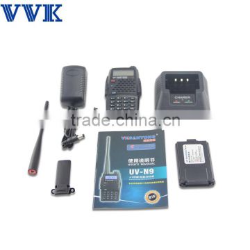 Dual band 2 way radio walkie-talkie