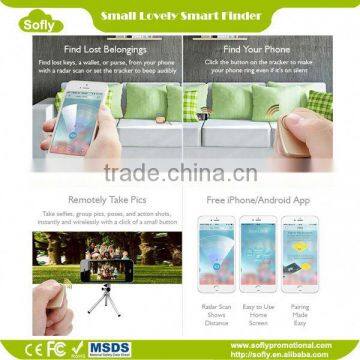 Bluetooth 4.0 Remote Control Self-Timer Camera Shutter Anti-Lost Alarm Tracer