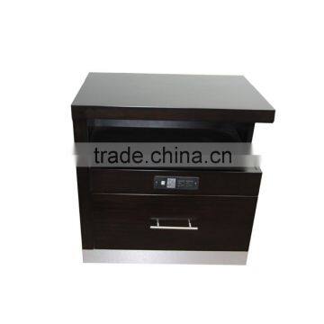 King Nightstand With Solidwood Veneer and HPL Top