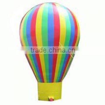 rainbow pvc air balloon,inflatable air balloon for sale