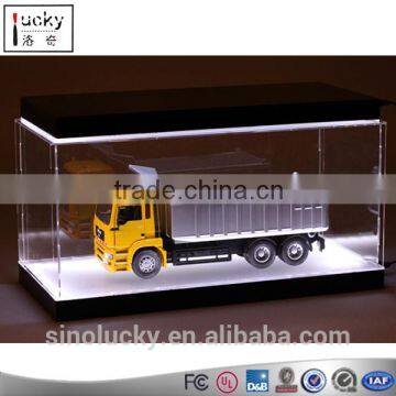 2016 latest style clear acrylic led light promotional toys display case