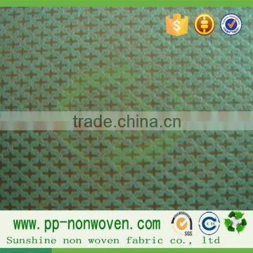 Polypropylene nonwoven fabric raw material, spunbonded polypropylene nonwoven fabric, bulk cross stitch fabric