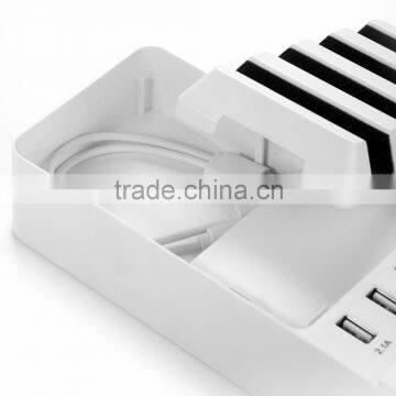 4 Port Plastic Mini Fast Charging Hub photo-3