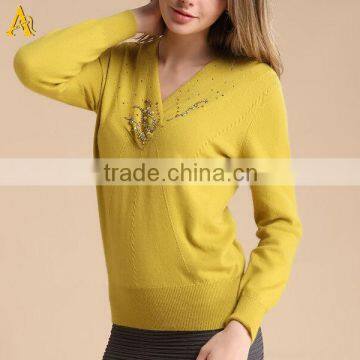 custom wool sweater design for girl