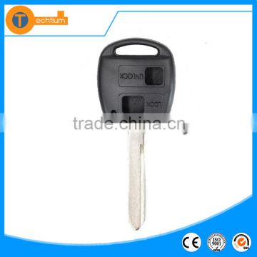 Remote car key cover 2 button Plastic ABS for Toyota key toy47 blade