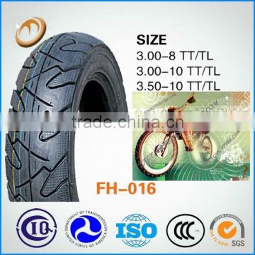 Popular pattern for motorcycles tyre scooter tire 3.00-8