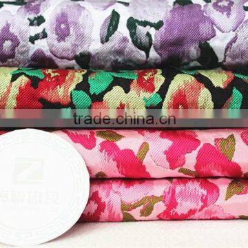 3D Flower Jacquard Fabric for Special Women's Fashion Dresses photo-3