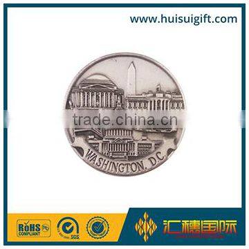 high quality wholesale custom wholesale gold replica coins with 3D logo