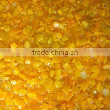 3kgs canned peach dices with factory price