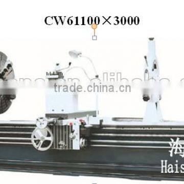 High profile . 2014 hottest CW61100 rolling steel common lathe from haishu with high quality
