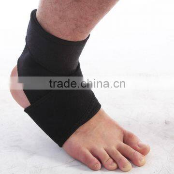 Adjustable neoprene ankle support padded