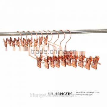 Rose Gold Copper metal pants hanger bottom hanger