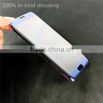 New Arrived !! For Samsung Galaxy S7 Edge 3D Curved Surface Full Screen Cover Tempered Glass Film for Samsung Galaxy S7 Edge