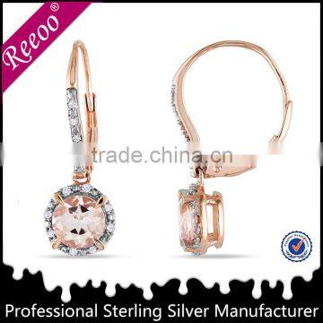 girl silver earring sets sterling silver dangle earrings elegant rose gold silver ear rings