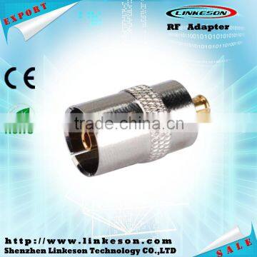 RF adapter MCX male to TV female coaxial connector