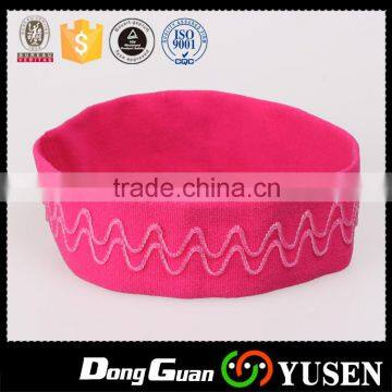 Custom Silicone Anti-slip Nylon Elastic Sport Headband photo-4