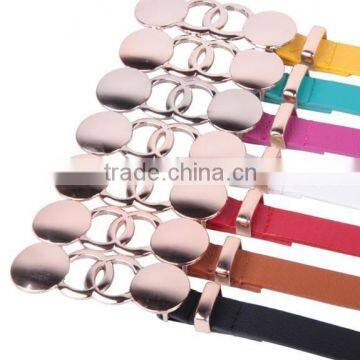 fashion lady PU leather belt