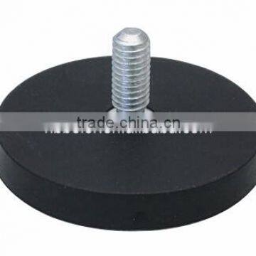 strong rubber coated neodymium pot magnet