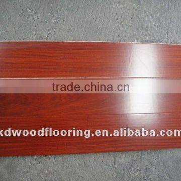 UV paint Competitive price multi layer Santos Mahogany eigneered flooring