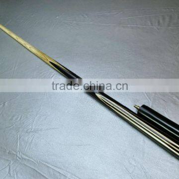 Hot sale 3/4 joint ash wood snooker cue with extension