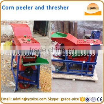 Maize sheller and corn peeler machine corn dehusker machine