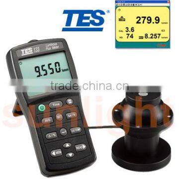 TES-133 Luminous Flux Meter with RS232 Datalogger