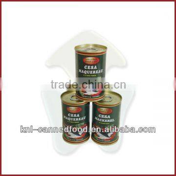 canned mackerel ingredients in tomato sauce 155gX50tins