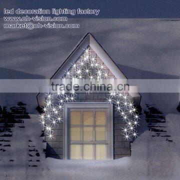 CE RoHS led icicle christmas lights