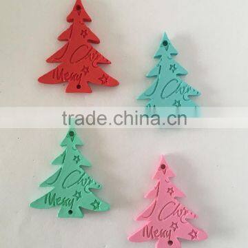 Polyresin mini tree christmas decoration DIY material xmas gifts for home decoration or party