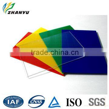High Gloss Cast Acrylic 3mm Colored Plexiglass Sheets