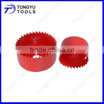 wood cutting carbon steel hole saw kit