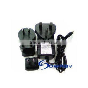 Removable Plugs power adapter 5V/6V/9V/12V 0.5A 1A 1.5A 2A 2.5A International adaptor