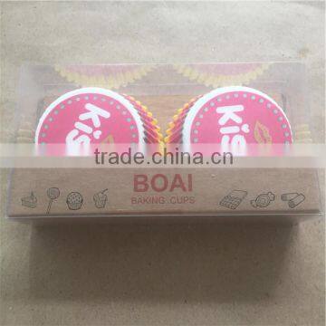 Used for baking high temperature resistance custom design baking cup